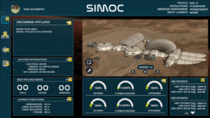 SIMOC dashboard sketch by Greg Schober- Phase II