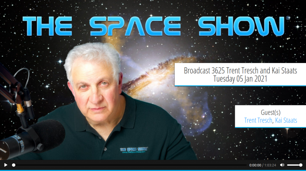 The Space Show with Dr. David Livingston